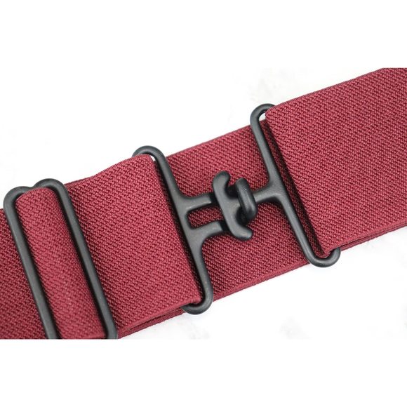 2 Inch Equestrian Elastic Belt With Black Surcingle Buckle Invisible, No Show😝 - Picture 3 of 5